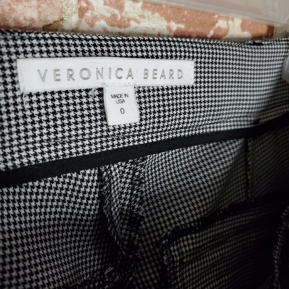 Veronica Beard houndstooth skinny pants - Picture 3 of 9
